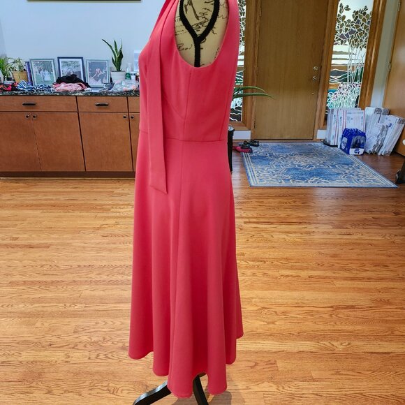 MAGGIE LONDON Ruthie Tie Neck Dress - Picture 7 of 9